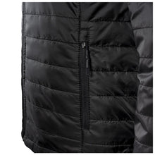 Closeup of zippered pocket.