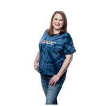 MD Anderson Navy Tie-Dye T-Shirt
