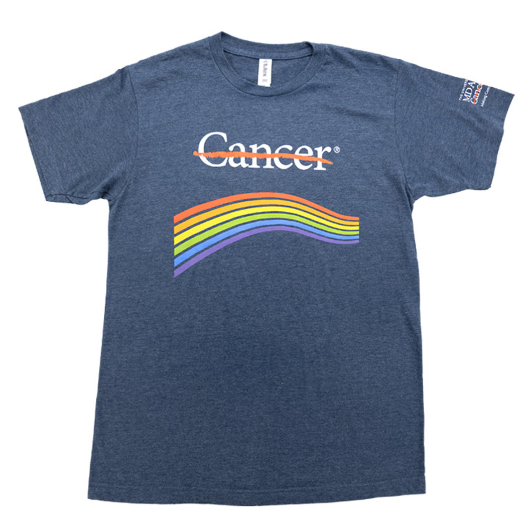 MD Anderson Rainbow Denim T-Shirt