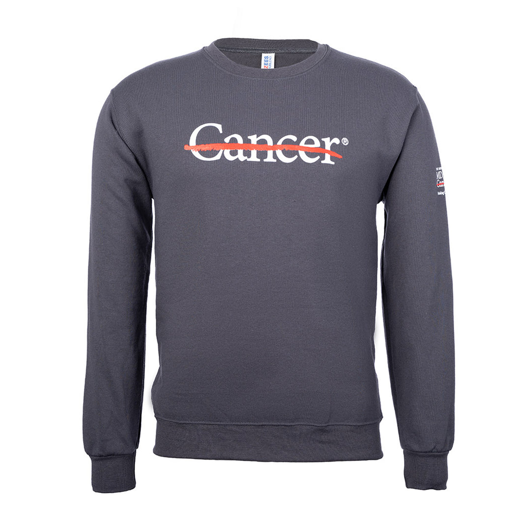 MD Anderson Strikethrough Crewneck