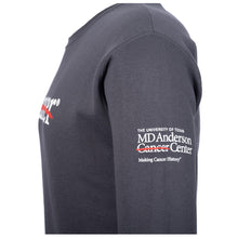 MD Anderson Strikethrough Crewneck