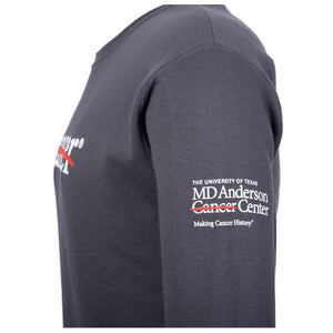 MD Anderson Strikethrough Crewneck
