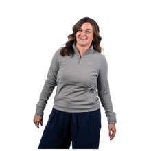 ANTIGUA Strikethrough 1/4 Zip-Ladies