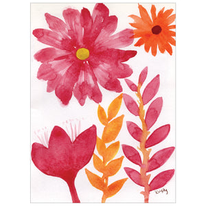 Coral Posies 8 Count