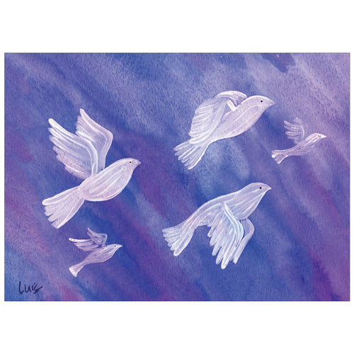 Doves in Flight (POD)