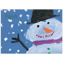 Personalized Happy Snowman