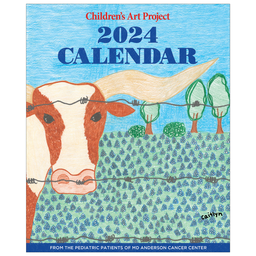 Children's Art Project 2024 Wall Calendar