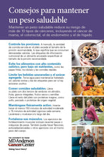 Tips to Maintain a Healthy Weight - 25ea.