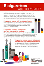 E-Cigarettes: Are They Safe/Other - 25ea.