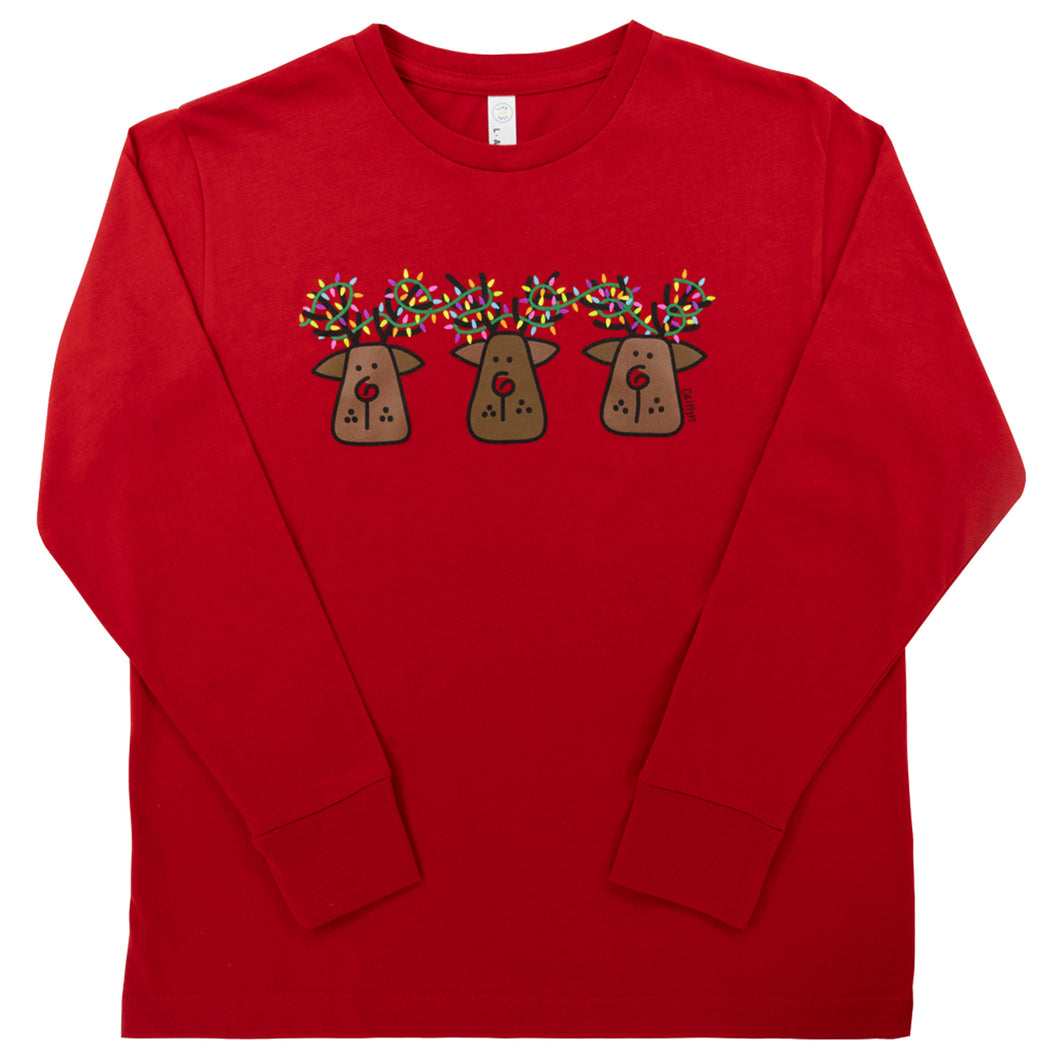 Reindeer Trio Youth Shirt