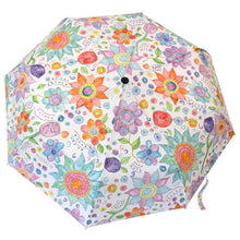 Boho Flowers Umbrella