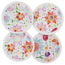 Boho Flowers Coasters 4pk