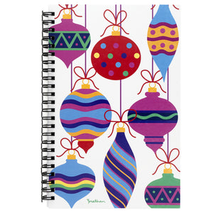 Colorful Ornaments Spiral Notebook