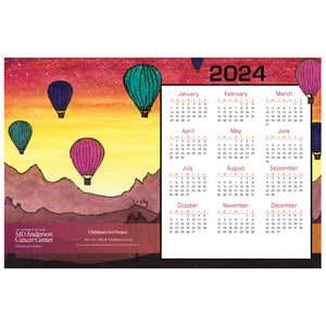 Personalized Balloon Festival Poster Calendar