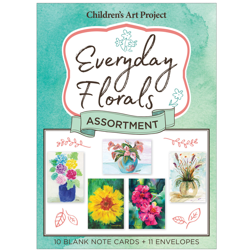Everyday Florals Assortment - Children's Art Project
