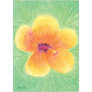 Yellow Hibiscus 8 Count - Children's Art Project