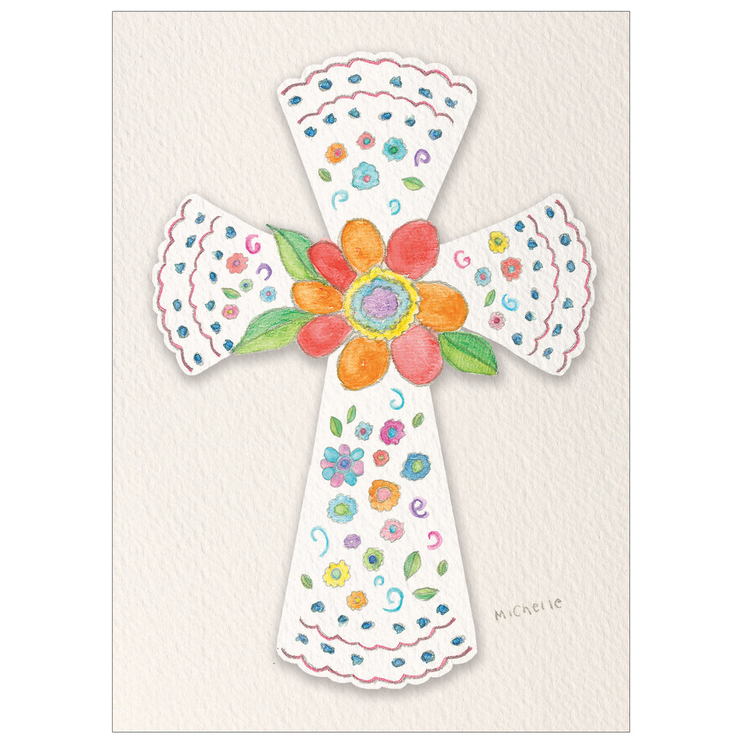 Flower Cross 8 count