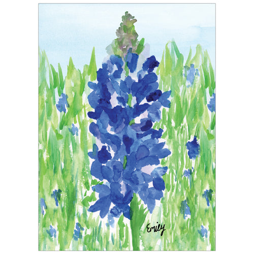 Texas Bluebonnet 8 Count - Children's Art Project