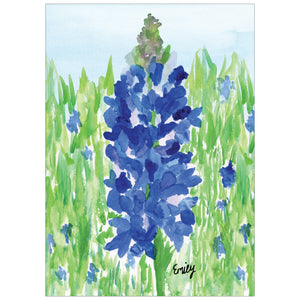Texas Bluebonnet 8 Count - Children's Art Project