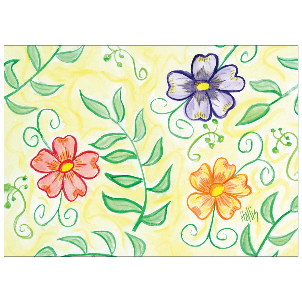 Flower Tapestry 8 count