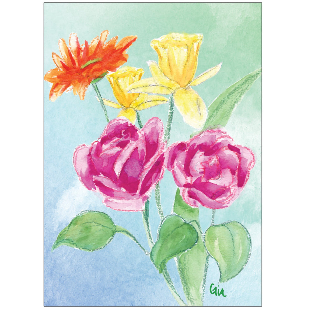 Spring Bouquet (POD) - Children's Art Project