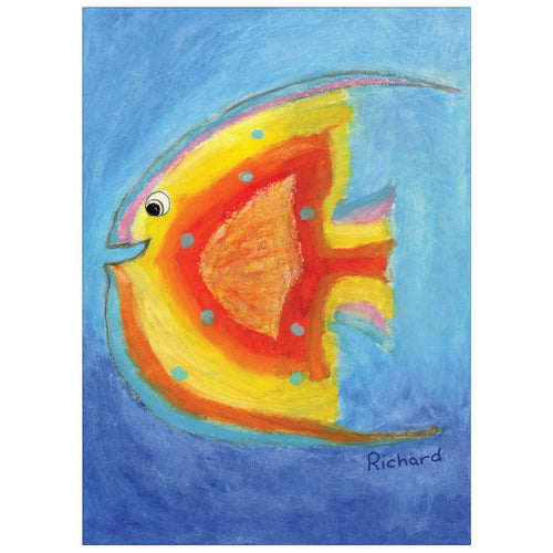 Happy Orange Fish (POD)