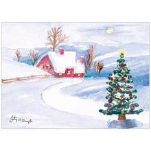Personalized Country Christmas - Children's Art Project