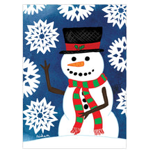 Personalized Frosty the Snowman Card