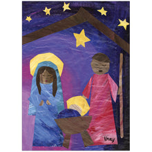 Nativity Collage 10 cards/11 env - Children's Art Project