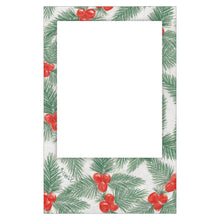 Personalized Holly Berries Vertical Photo Card