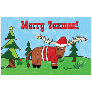 Merry Texmas 10 count - Children's Art Project