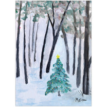 Personalized Serene Christmas - Children's Art Project