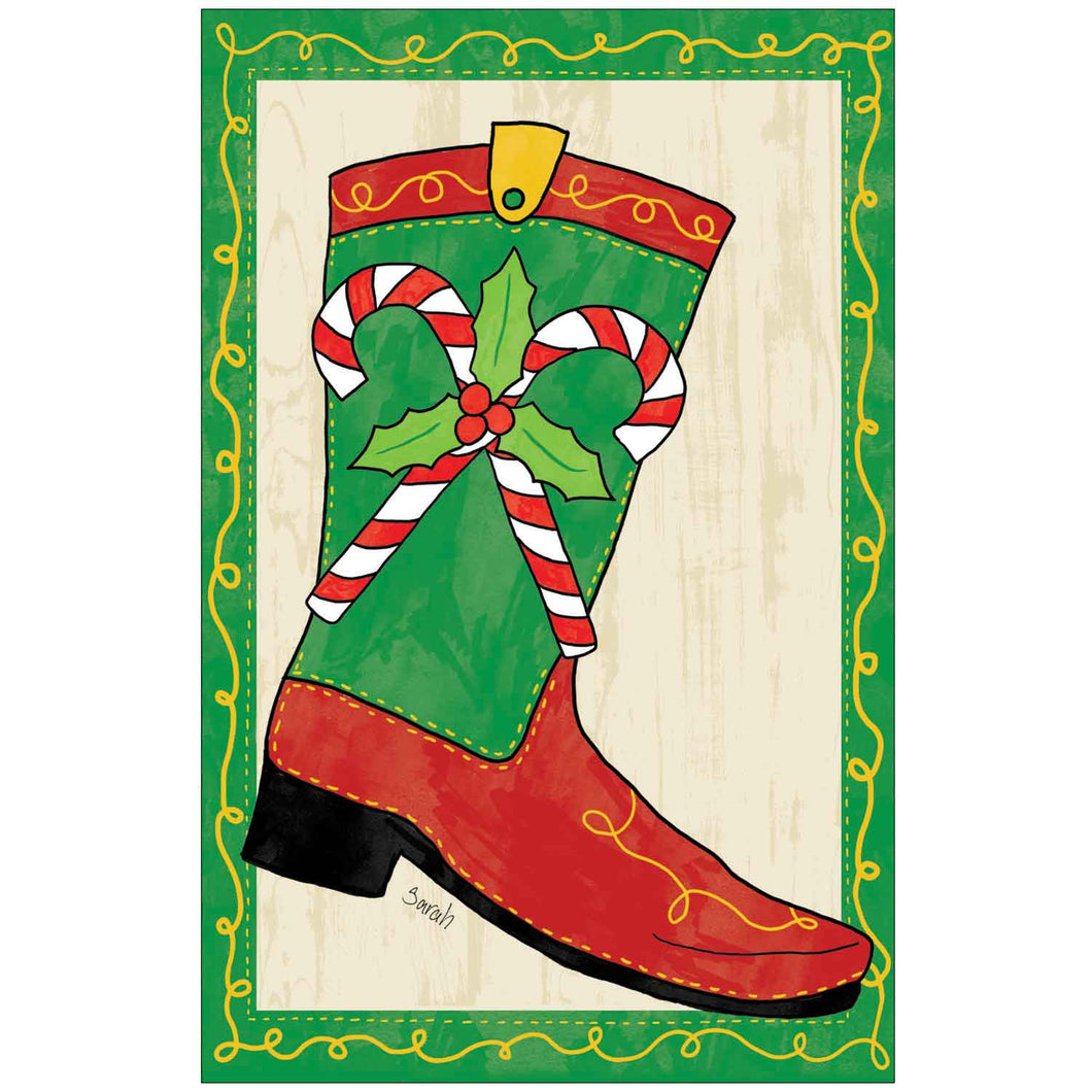 Christmas Boot - Children's Art Project