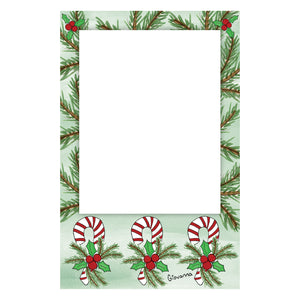 Personalized Candy Cane Vertical Flat