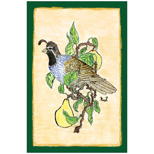 Partridge In A Pear Tree 10 ct - Children's Art Project