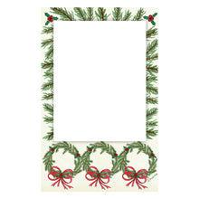 Pine Wreath Vertical Photo Card