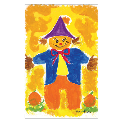 Personalized Autumn Scarecrow