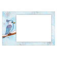 Personalized Snowbird Horizontal Photo Card