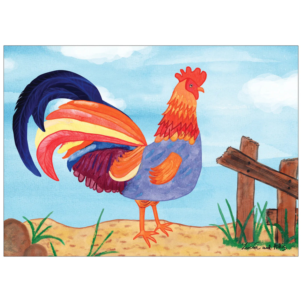 Personalized Farmhouse Rooster