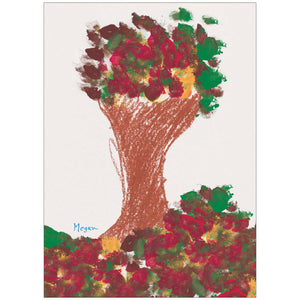 Autumn Tree - Children's Art Project
