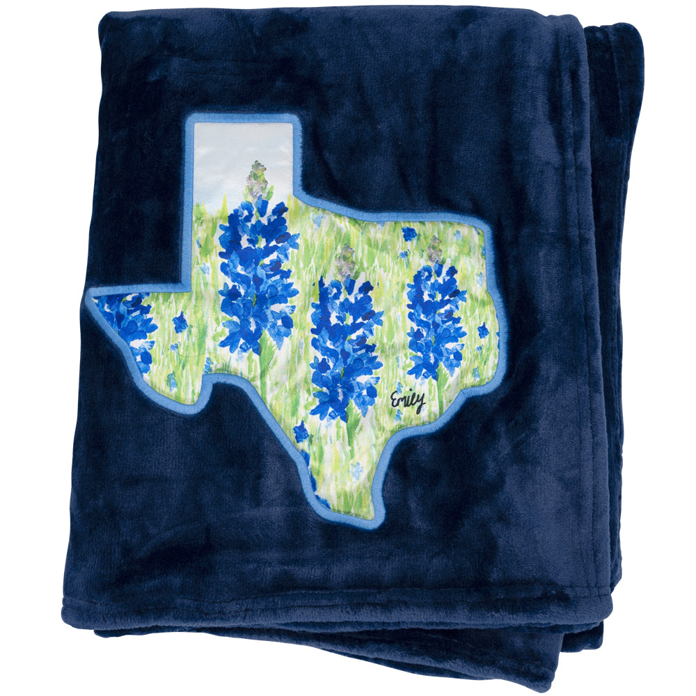 Texas Bluebonnets Blanket