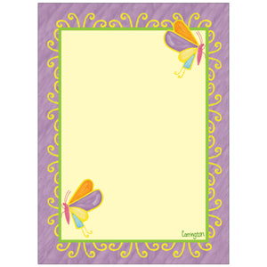 Yellow Butterfly Note Pad