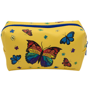 Beautiful Butterflies Cosmetic Bag - Children's Art Project