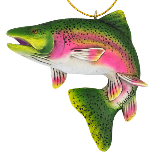 Rainbow Trout Resin Ornament